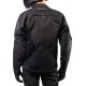 Blouson en cuir Mesh AF ICON NOIR - XL