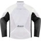 Blouson en cuir Mesh AF ICON BLANC