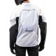 Blouson en cuir Mesh AF ICON BLANC - XL