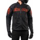 Blouson en cuir Mesh AF ICON ROUGE - 2XL