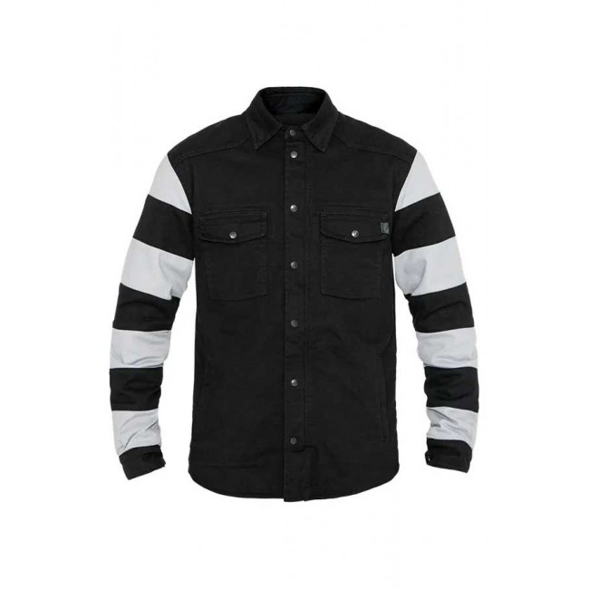 Veste Motoshirt motif prison - John Doe - S