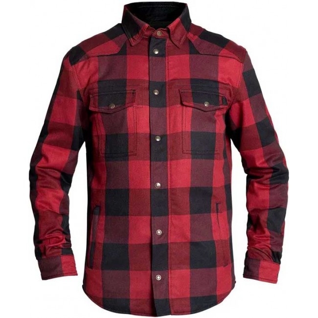 Veste Motoshirt ROUGE - John Doe - L