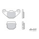 Plaquettes de frein avant BREMBO 07026CC