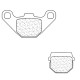 Plaquettes de frein avant CL BRAKES 3022SC
