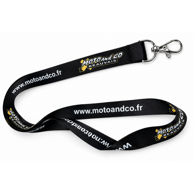 Porte Clés Tour de Cou Moto and Co