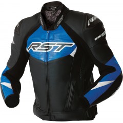 Veste RST Tractech Evo D3O cuir - BLEU