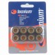 Jeu de galets TECNIUM - 20x12mm 13gr - 8 pièces