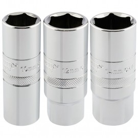 Set de 3 douilles à bougie 1/2" DRAPER