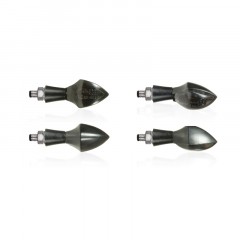 Clignotants à LED Akka Noir/Fumé