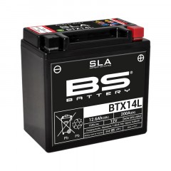Batterie BS BTX14L SLA sans entretien activée usine