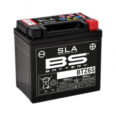 Batterie BS BTZ6S SLA sans entretien activée usine