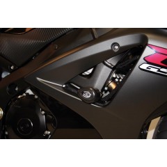 Tampons de protection R&G RACING Aero noir Suzuki GSX-R1000 07-16