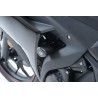 Tampons de protections R&G RACING Aero Race version noir Yamaha YZF-R3