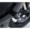 Tampons de protection R&G RACING Aero noir Yamaha YZF-R6 17-19