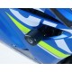 Tampons de protection R&G RACING Aero noir Suzuki GSX-R1000 17-20