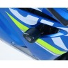 Tampons de protection R&G RACING Aero noir Suzuki GSX-R1000 17-20