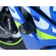 Tampons de protection R&G RACING Aero noir Suzuki GSX-R1000 17-20