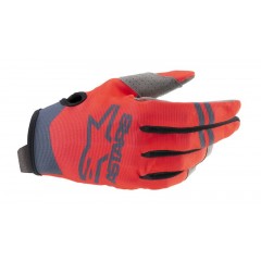 Gants Fox Dirtpaw rouge fluo 2023 | Gants moto cross Fox rouge fluo