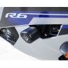 Tampons supérieurs Aéro R&G RACING noir Yamaha 06-16