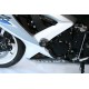 Tampons de protection R&G RACING Aero noir Suzuki GSX-R600/750