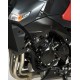 Tampons de protection R&G RACING Aero noir Suzuki GSR600/