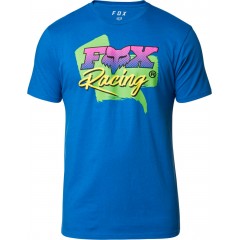 Tee Shirt Fox Castr Premium Bleu