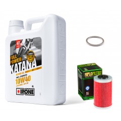 Pack Vidange KTM Duke 125 - Ipone Katana